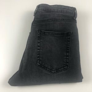 Black High Waisted || Distressed Jeans